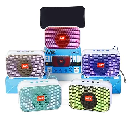MZ M412SP (Portable Bluetooth Speaker) Dynamic Thunder Sound with High Bass 5 W Bluetooth Speaker 1200mAh Battery