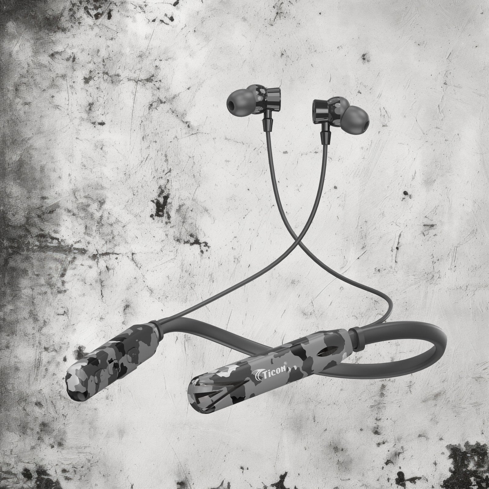 Ticon Army Vox Neckband – Rugged Design with Superior Sound