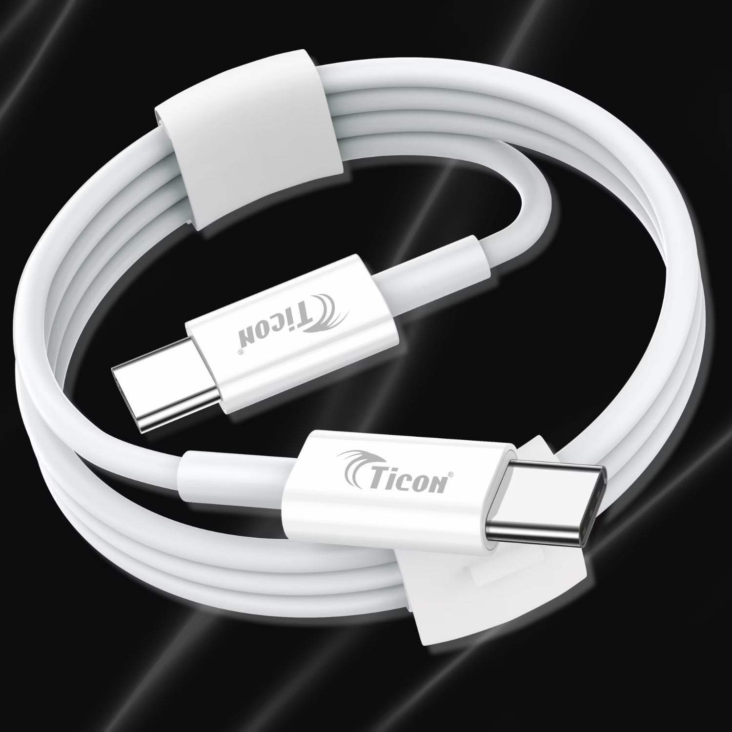 ⚡ Ticon TT-46 Type-C to Type-C Fast Charging Cable (5A | 65W)