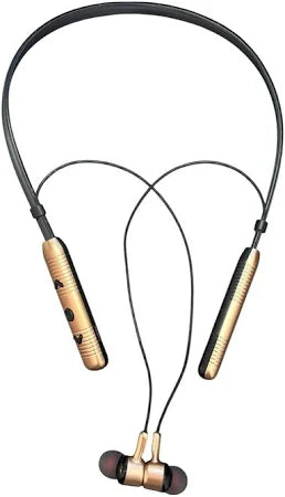 NECKBAND SIGNATURE, Signature Mix Model Neckband – Wireless Bluetooth Earphones with Long Battery Backup (Random Model)(2355)